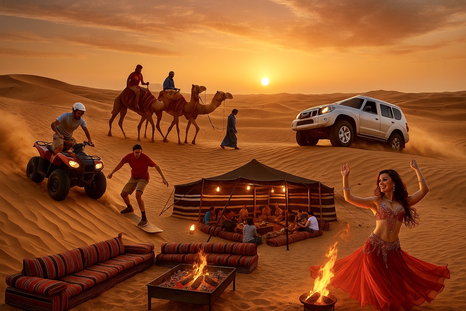 ATV’Lİ ÇÖL SAFARİ