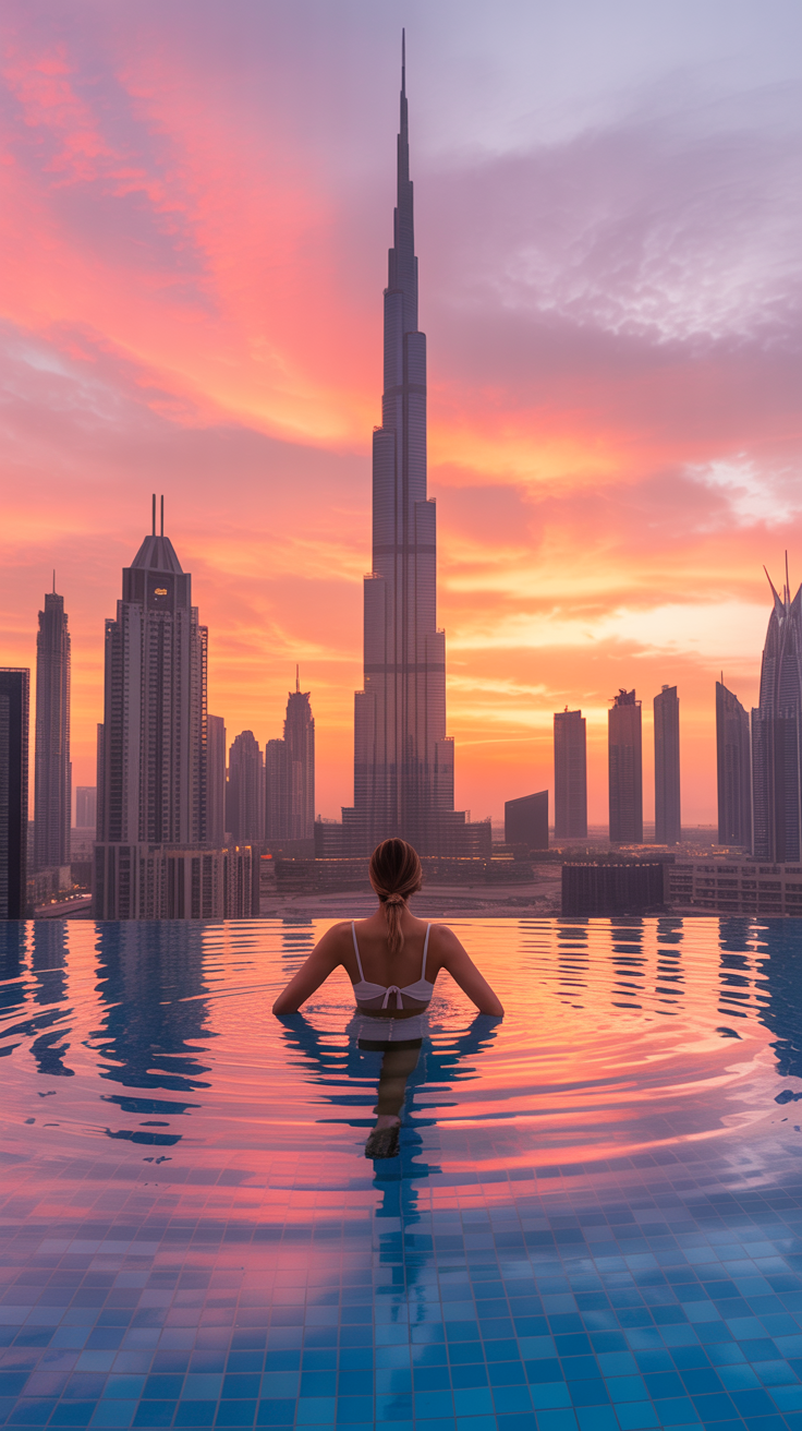 BURJ KHALİFA SKYPOOL